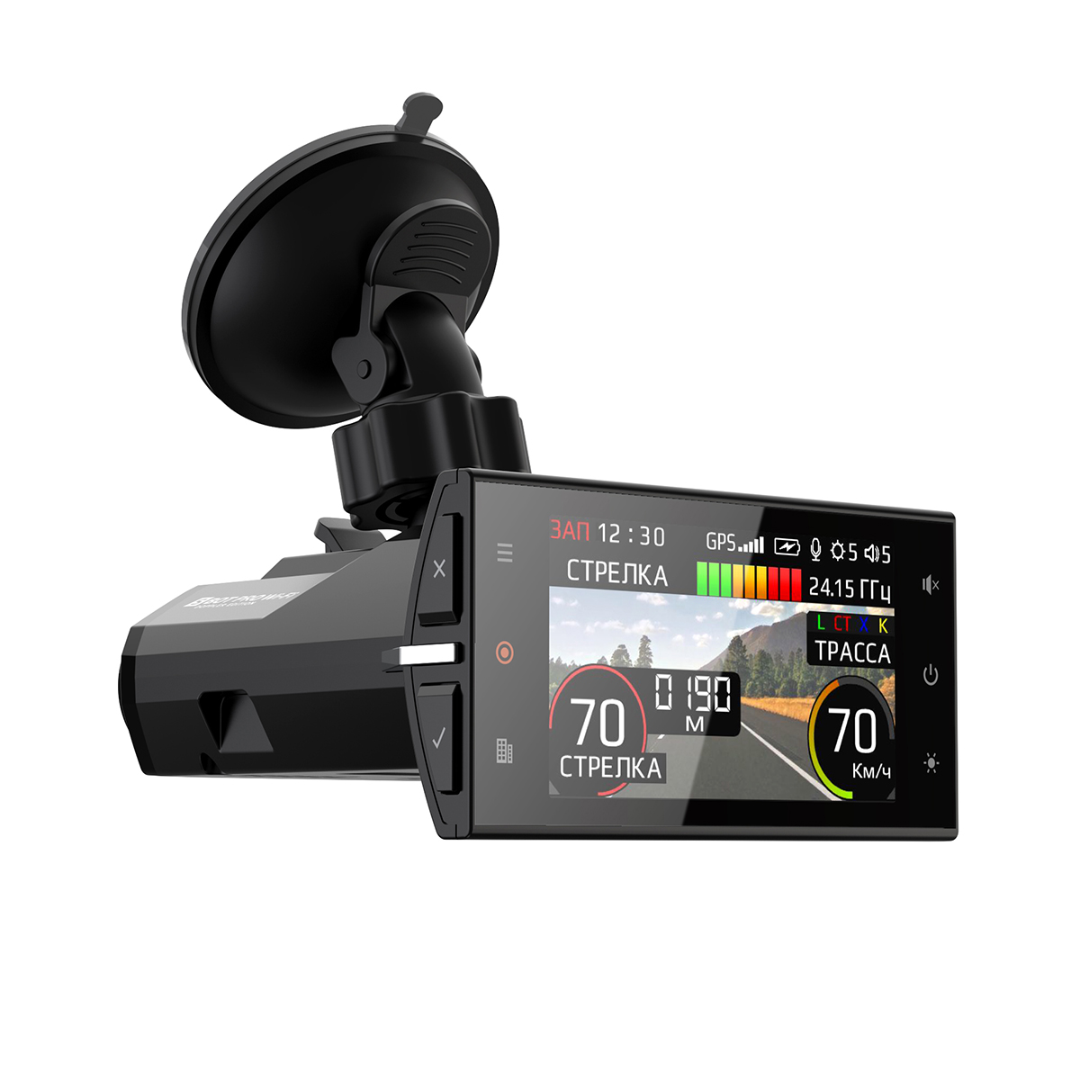 Радар детектор Silverstone F1 HYBRID S-BOT PRO Wi-Fi Doppler Edition + Видеорегистратор