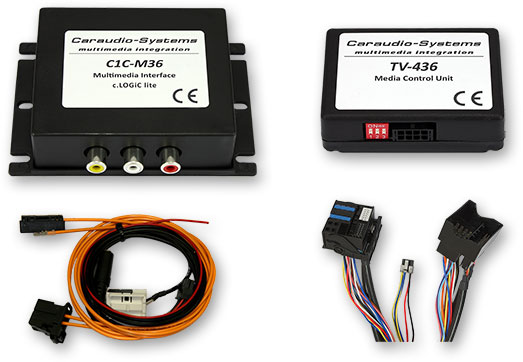 Audio Vido вход Caraudio-Systems C1-CIC для навигации BMW Professional CCC with 6.5" or 8.8"