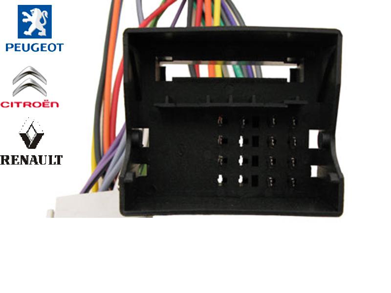 Переходник Intro ISO FR-05  Peugeot/Renault/Citroe