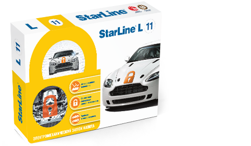 Электро замок капота StarLine L11+