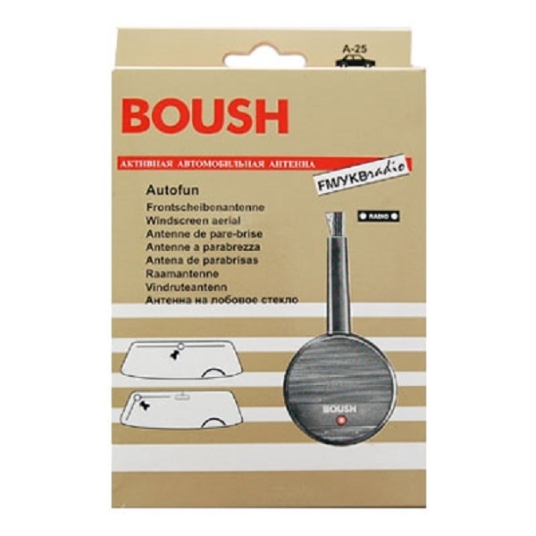 Радиоантенна автомобильная активная Boush упращенный аналог Bosch Autofun