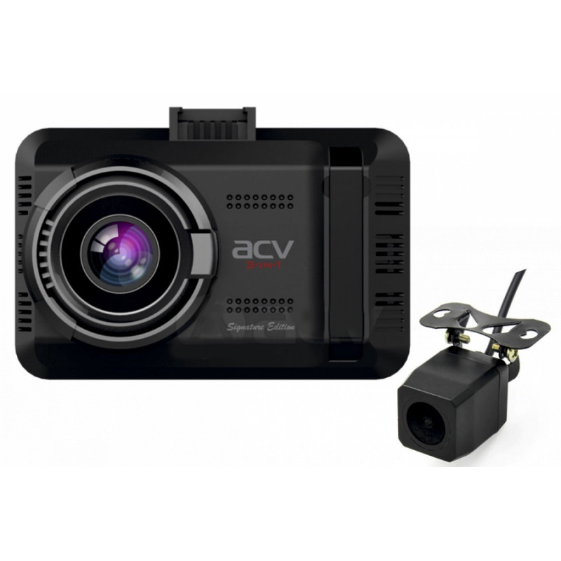 Радар детектор ACV GX-9200 + видеорегистратор с камерой заднего вида