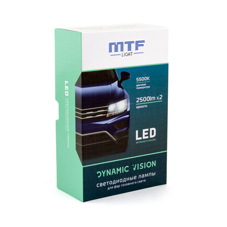 Лампа светодиодная MTF Dynamic Vision H11/H9 5500K