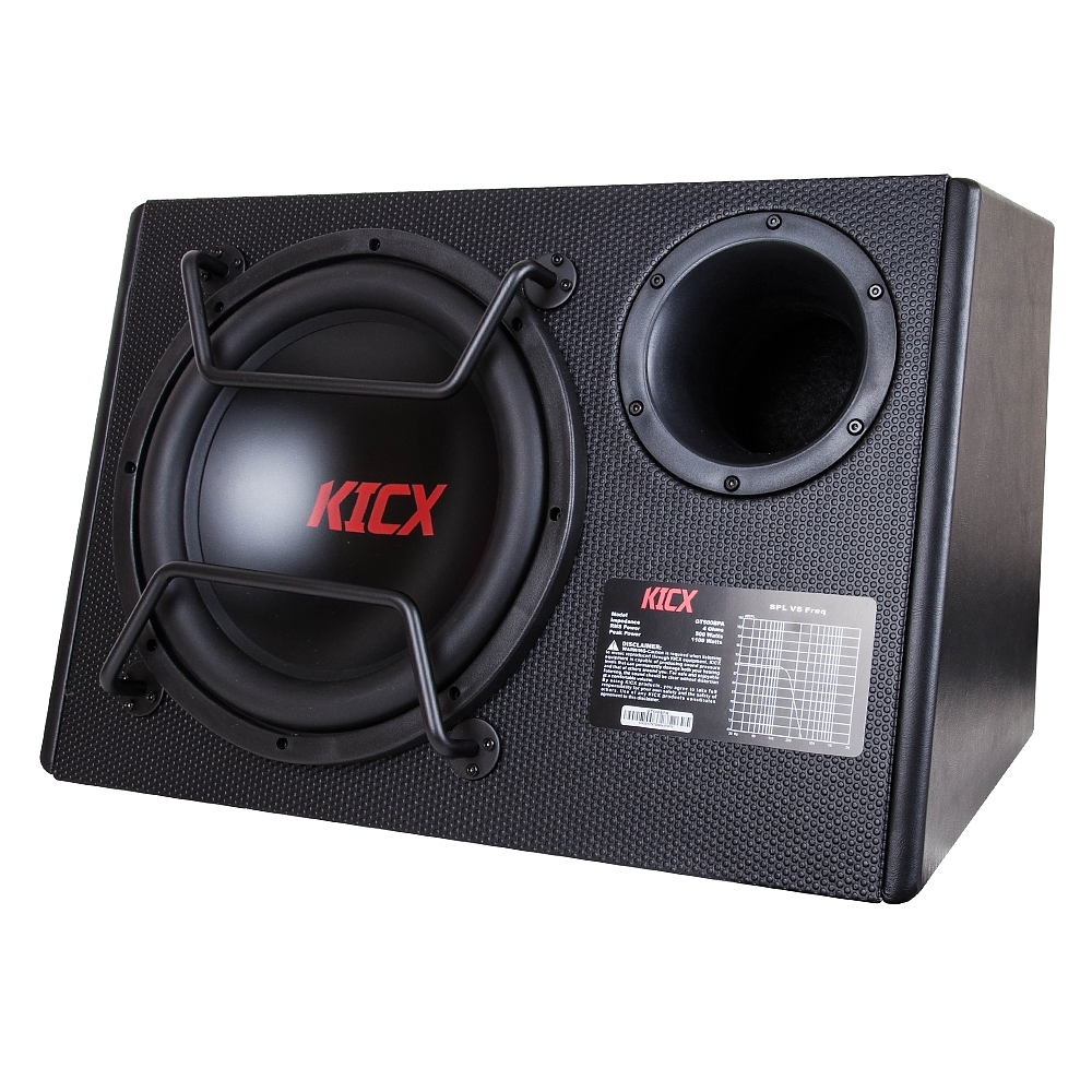 Корпусной сабвуфер активный Kicx GT500BPA