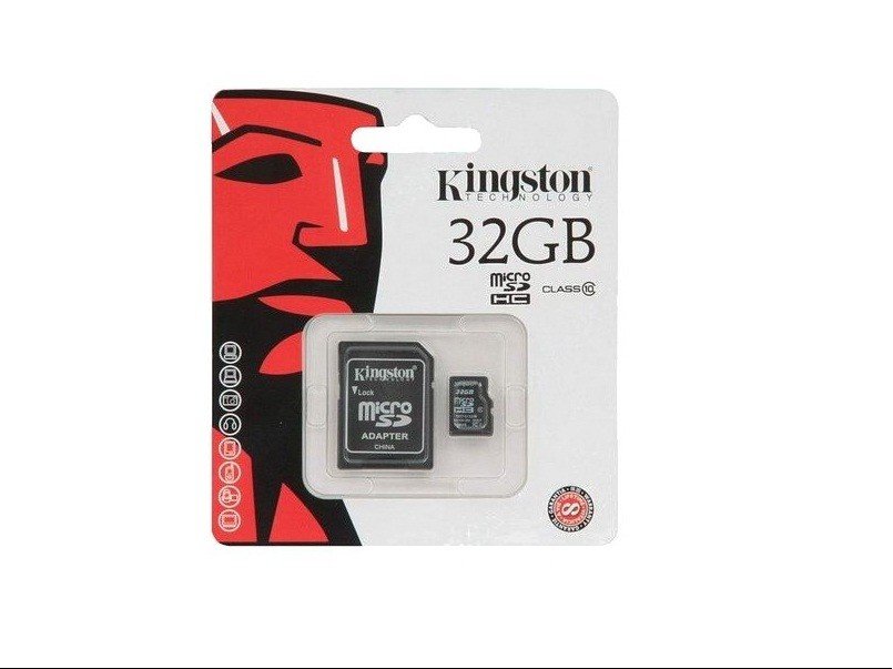 Карта памяти 32Gb Kingstone micro SDHC (10 класс)