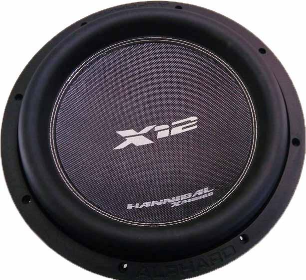 30: Сабвуфер Alphard Hannibal X-12S