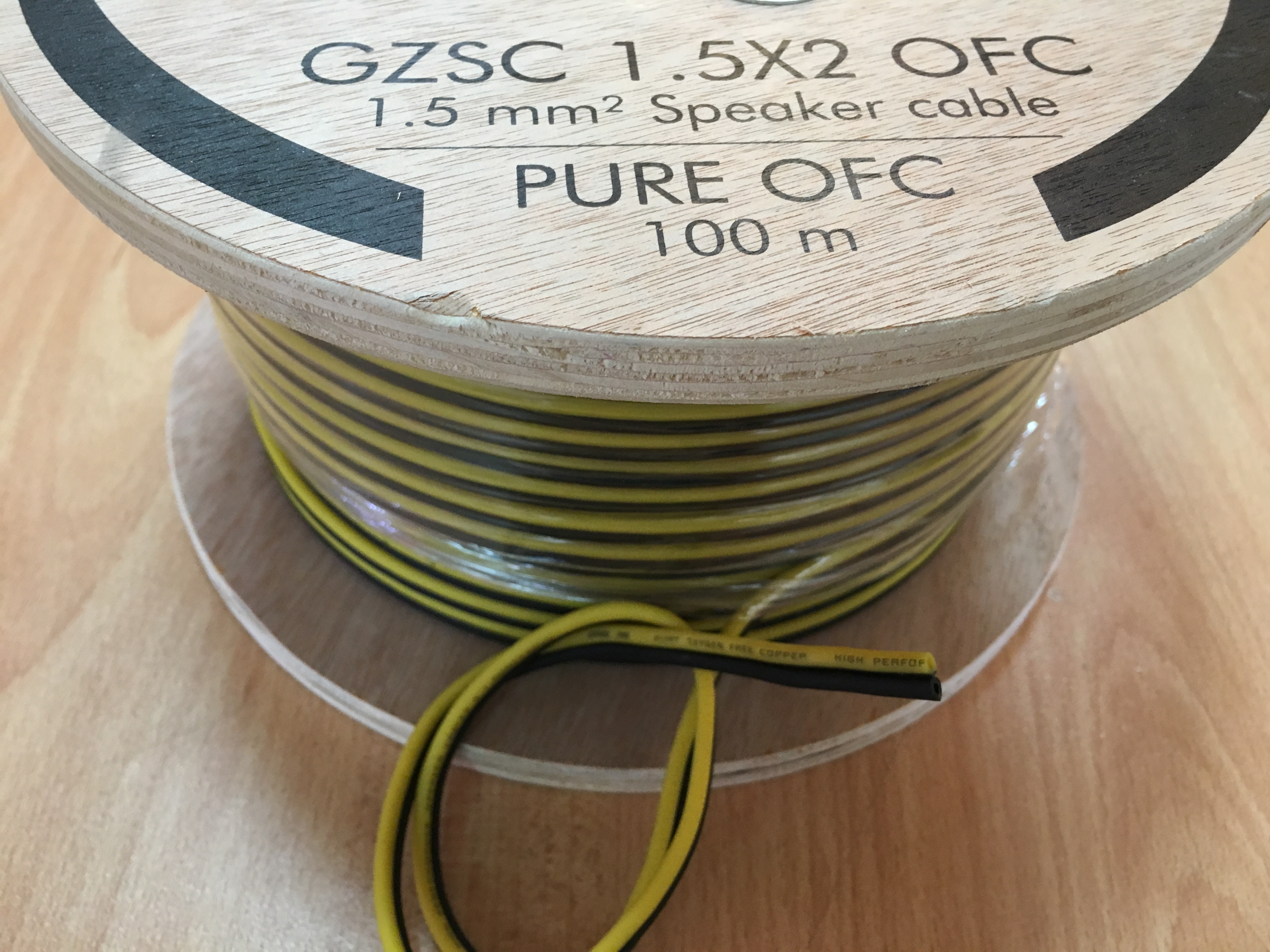 Кабель акустический GROUND ZERO OFC GZSC 1.5x2 14 AWG