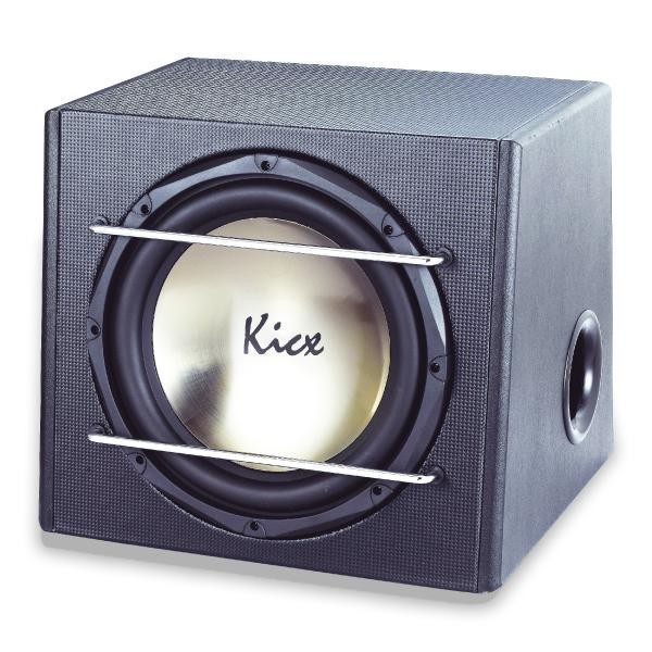 Корпусной сабвуфер активный Kicx ICQ 301BPA