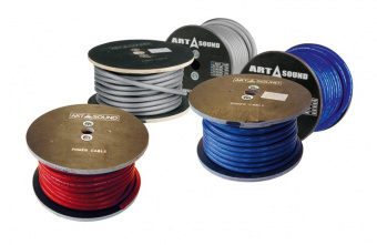 Кабель силовой Art-Sound C2PRO-100R (2AWG, красны)