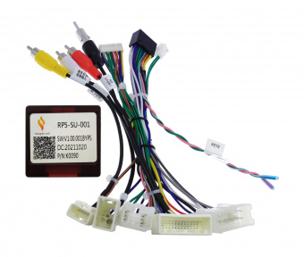 Комплект проводов для установки ANDROID Ksize WS-MTSB05 Subaru XV,Impreza,Forester (осн,ант,рул,CAN)