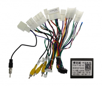 Комплект проводов для установки ANDROID Ksize WS-MTTY30 Toyota 2012+ (осн, ант, руль, CAN, CAM, AMP)