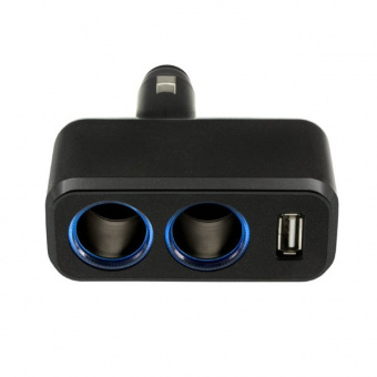 Разветвитель прикуривателя Neoline SL-210 (2 прикуривателя + 1 USB)