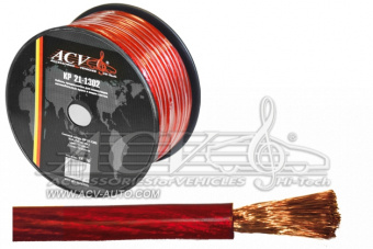 Кабель силовой AСV-KP21-1301 (4AWG, красный)