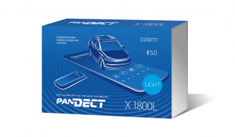 Автосигнализация PanDECT X-1800L V4 Light (GSM/GPRS, Bluetooth 5.0, 2xCAN, IMMO-KEY, автозапуск)